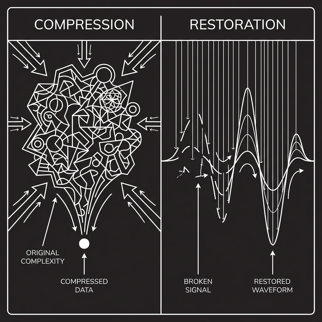 Compression vs Restoration
