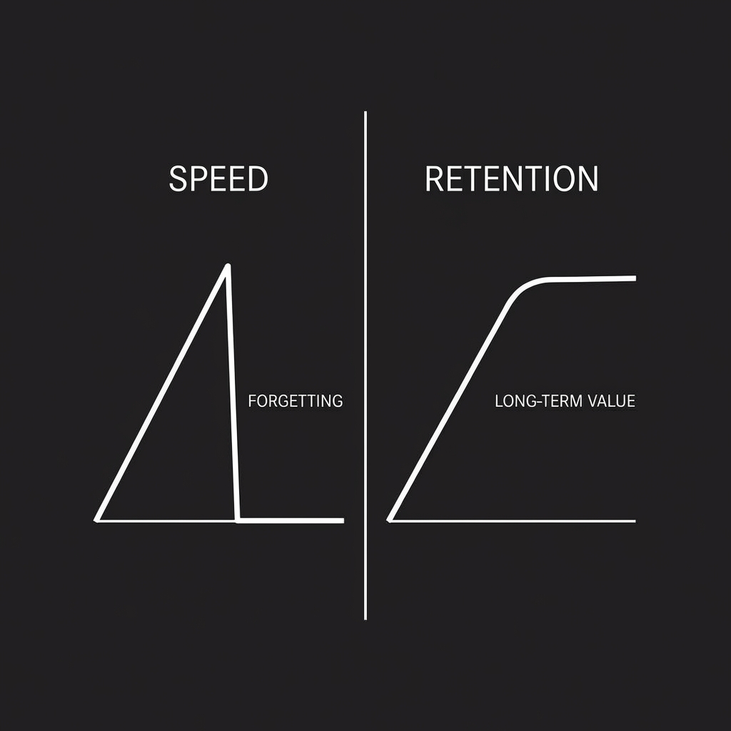 Speed vs Retention
